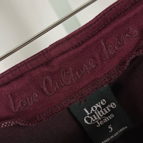 Love Culture Jeans Size 5 Juniors Retro High Rise Button Fly Skinny Jeans - Picture 4 of 6